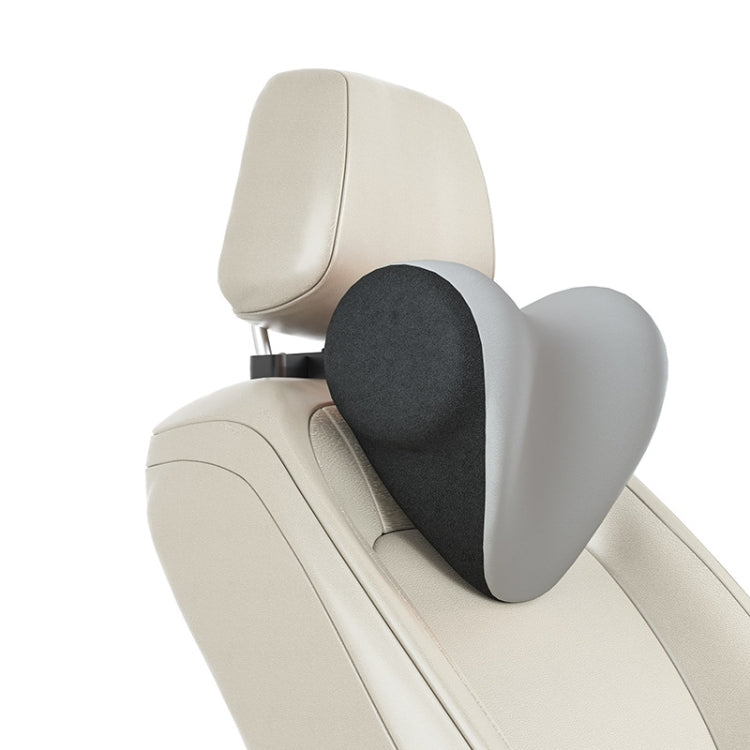 A09 Poggiatesta per seggiolino auto Memory Foam Comodo cuscino per il collo, stile:, With Stand (Black), With Stand  (White), With Stand  (Orange), With Stand  (Pink), With Stand  (Coffee), With Stand  (Blue), With Stand  (Gray), Without Stand (Black) ...