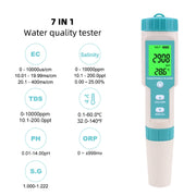C-600A 7 in 1 penna di monitoraggio temperatura/salinità/PH/TDS/EC/ORP/SG, C-600A