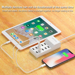 Caricabatterie USB multiporta ricarica rapida 40W