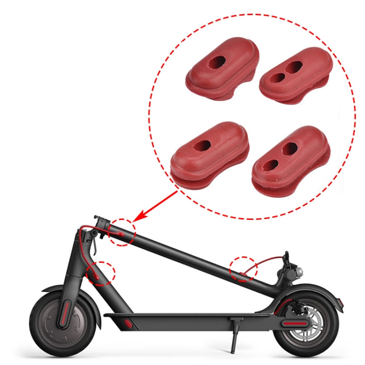 Spina in silicone per tappo di copertura della porta di ricarica per scooter Xiaomi M365, 5 In 1, 4 In 1