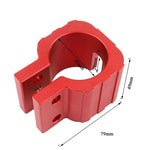Morsetto pieghevole per scooter elettrico ZERO 8X 10X 11X SPEEDUAL Dualtron DT3 Thunder, Without Pad Red, With Pad Red, Without Pad  Black, With Pad Black