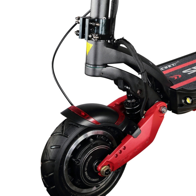 Morsetto pieghevole per scooter elettrico ZERO 8X 10X 11X SPEEDUAL Dualtron DT3 Thunder, Without Pad Red, With Pad Red, Without Pad  Black, With Pad Black