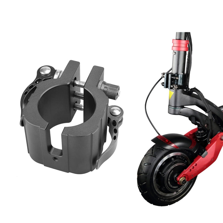 Morsetto pieghevole per scooter elettrico ZERO 8X 10X 11X SPEEDUAL Dualtron DT3 Thunder, Without Pad Red, With Pad Red, Without Pad  Black, With Pad Black