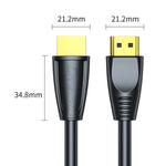 Cavo di collegamento DTECH HDMI 2.0 HD Cavo di collegamento TV per computer 4K 60Hz, 0.75m, 1m, 2m, 1.5m, 3m, 5m, 8m, 10m, 15m, 20m