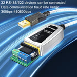 DTECH DT-5119 Adattatore di comunicazione per linea seriale da USB a RS485/422 da 0,5 m, DT-5119 0.5m