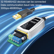 DTECH DT-5119 Adattatore di comunicazione per linea seriale da USB a RS485/422 da 0,5 m, DT-5119 0.5m