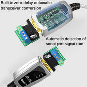 DTECH DT-5019 USB a RS485/422 convertitore industriale adattatore di comunicazione su linea seriale, DT-5019 1.2m