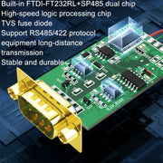 DTECH DT-5019 USB a RS485/422 convertitore industriale adattatore di comunicazione su linea seriale, DT-5019 1.2m