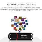 Unità flash USB aziendale ADATA UV150 USB 3.1 ad alta velocità, 16GB, 32GB, 64GB, 128GB