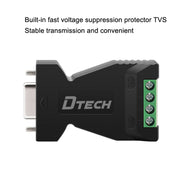 DTECH DT-9001 Convertitore da RS232 a 485 per protezione da fulmini e sovratensioni di livello industriale, DT-9001