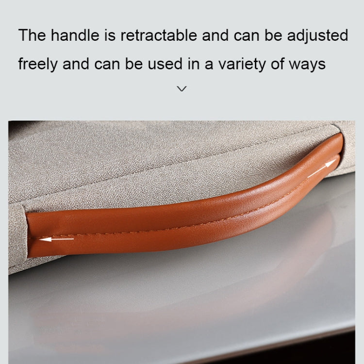 Borsa per laptop impermeabile con manico regolabile ND02S, 13.3 inches, 14.1-15.4 inches