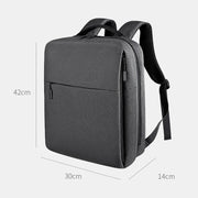 Borsa per laptop SJ08 Business di grande capacità, Deep Space Gray, Elegant Gray