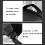 Borsa per laptop SJ08 Business di grande capacità, Deep Space Gray, Elegant Gray