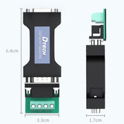 DTECH DT-9000 Convertitore di modulo di protocollo di comunicazione seriale bidirezionale passivo da RS232 a RS485, DT-9000