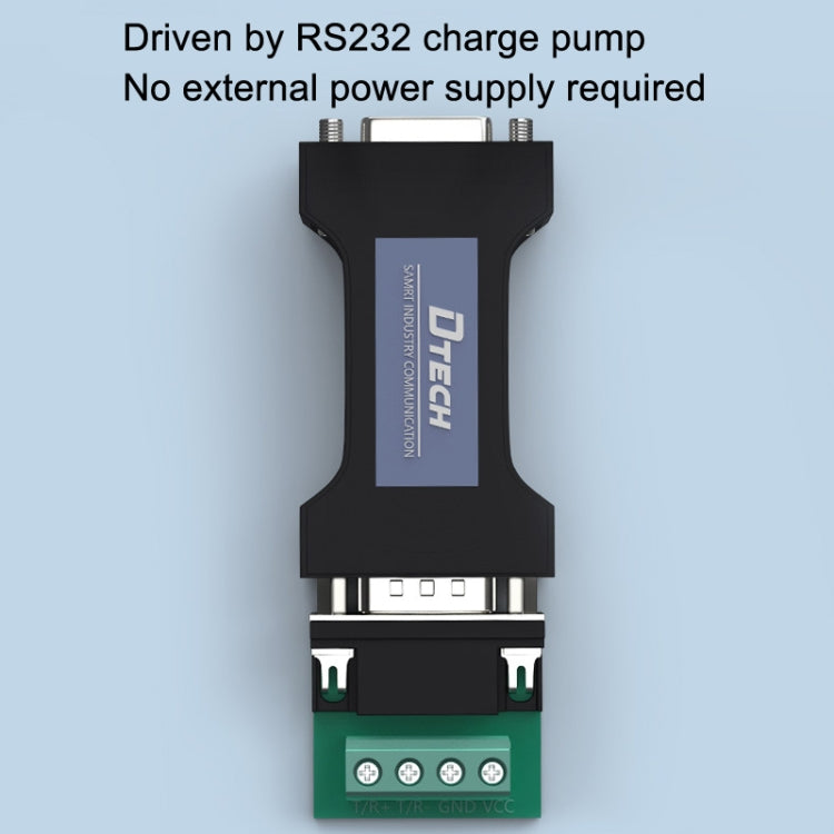 DTECH DT-9000 Convertitore di modulo di protocollo di comunicazione seriale bidirezionale passivo da RS232 a RS485, DT-9000