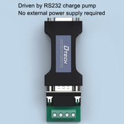 DTECH DT-9000 Convertitore di modulo di protocollo di comunicazione seriale bidirezionale passivo da RS232 a RS485, DT-9000