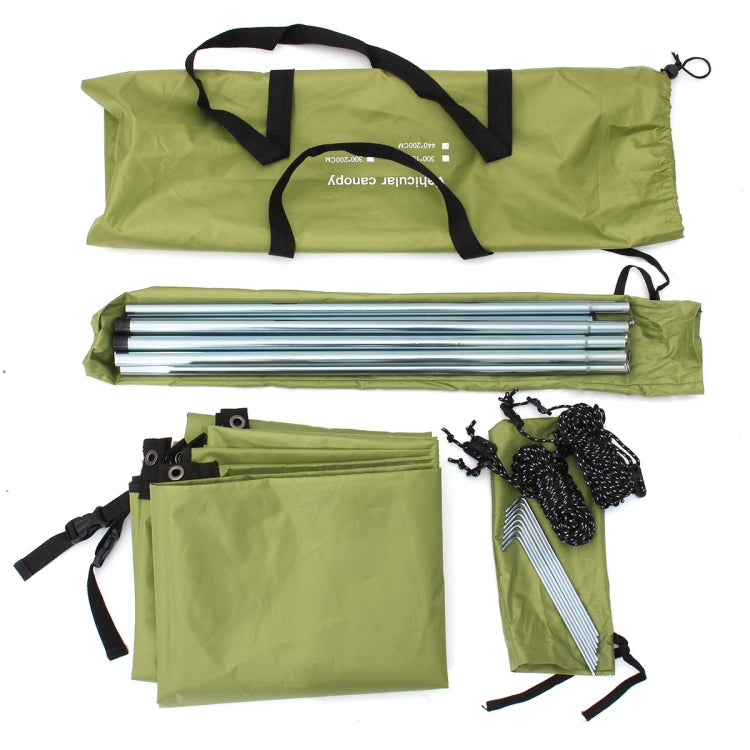 Tenda da campeggio parasole antipioggia 300x150cm