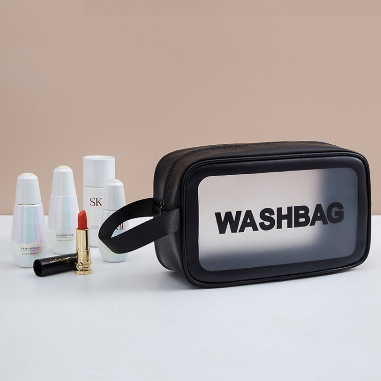 2 PCS Sacchetto di immagazzinaggio impermeabile traslucido smerigliato Borsa cosmetica Borsa da nuoto Borsa da lavaggio, Black M, Black M 2 Handles, Black L, Pink S, Pink M, Pink M 2 Handles, Pink L, White S, White M, White M 2 Handles, White L, Blue S...