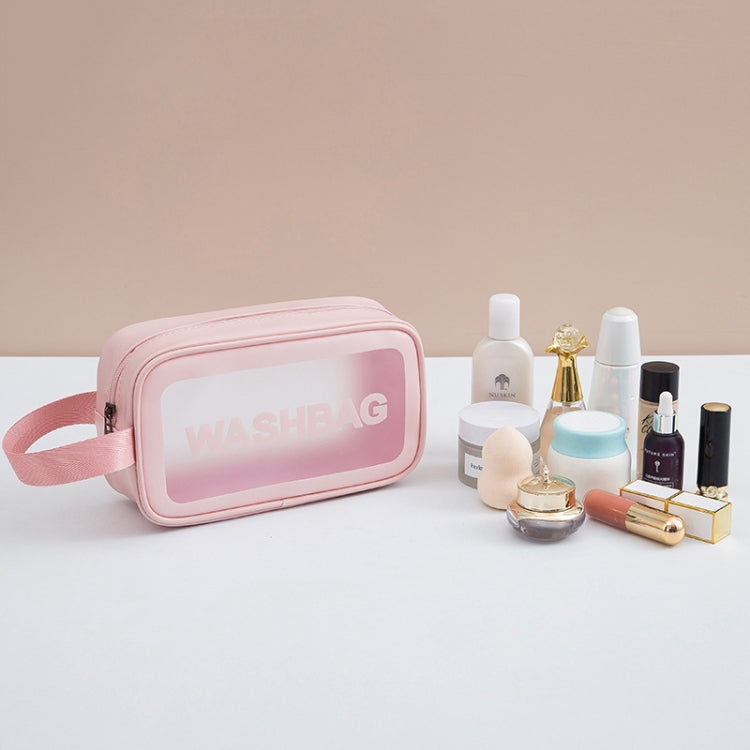2 PCS Sacchetto di immagazzinaggio impermeabile traslucido smerigliato Borsa cosmetica Borsa da nuoto Borsa da lavaggio, Black M, Black M 2 Handles, Black L, Pink S, Pink M, Pink M 2 Handles, Pink L, White S, White M, White M 2 Handles, White L, Blue S...