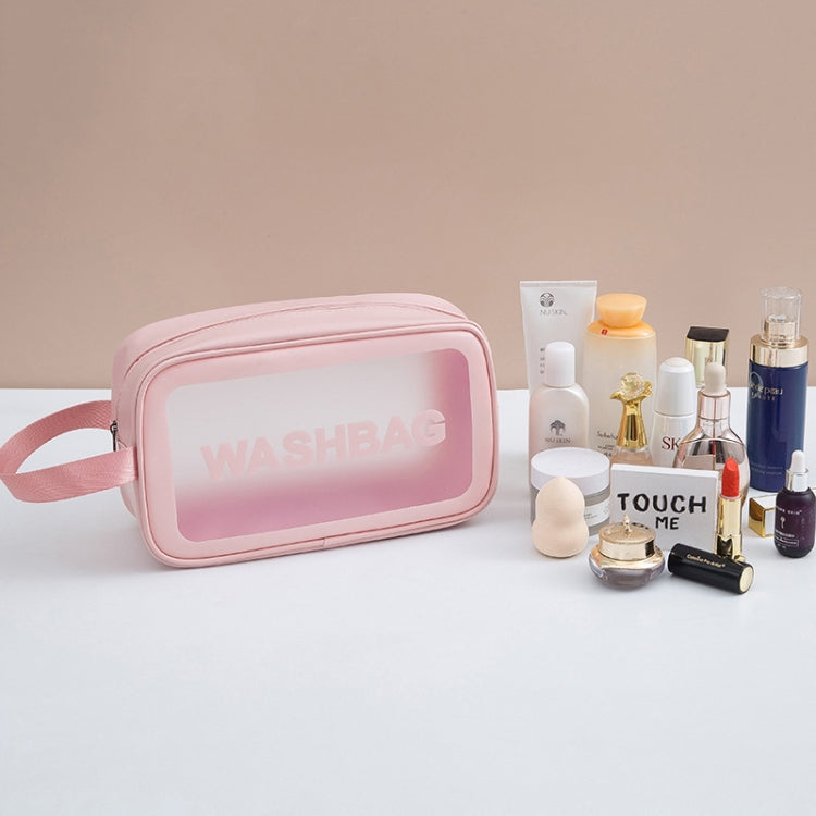 2 PCS Sacchetto di immagazzinaggio impermeabile traslucido smerigliato Borsa cosmetica Borsa da nuoto Borsa da lavaggio, Black M, Black M 2 Handles, Black L, Pink S, Pink M, Pink M 2 Handles, Pink L, White S, White M, White M 2 Handles, White L, Blue S...