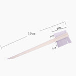 10 PCS Spazzola per motore testata per auto Spazzola per scanalatura a doppia faccia, 10 PCS White