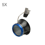 Clip sulla lente d'ingrandimento per occhiali Lente d'ingrandimento per strumento di riparazione dell'orologio, 5X, 10X, 20X