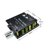 Mini scheda amplificatore Bluetooth ZK-1002L con potenziometro