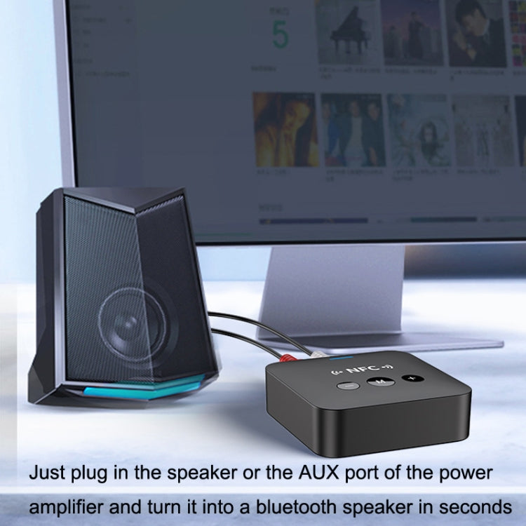 AFK-A10 Ricevitore Bluetooth NFC Trasmettitore Ricevitore altoparlante per auto AUX