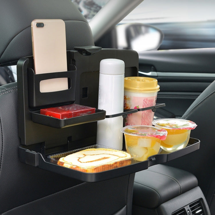 UCHURNG Tavolo per computer per auto Tavolo da pranzo pieghevole con schienale per sedia, UCHURNG