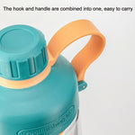 Tazza di plastica per perdite di tè resistente alle alte temperature portatile da 2 pezzi, 550ml, 650ml