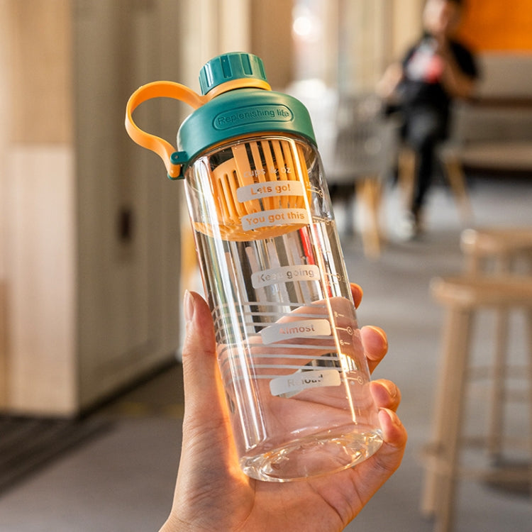 Tazza di plastica per perdite di tè resistente alle alte temperature portatile da 2 pezzi, 550ml, 650ml