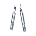 10pcs strumento di riparazione dell'orologio a testa singola attrezzo per cinturino dell'orologio di sostituzione del lotto dell'orecchio, 10 Pair Silver, 10 Pair Golden, 5 PCS Screw Gold, 5 PCS With Scale Blue, With Scale Golden, 5 PCS With Scale  Bla...