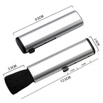 Spazzola telescopica per la pulizia della presa d'aria del condizionatore d'aria per auto da 10 pezzi, 10PCS+Black, 10PCS+Silver