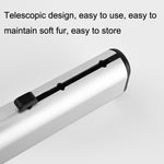 Spazzola telescopica per la pulizia della presa d'aria del condizionatore d'aria per auto da 10 pezzi, 10PCS+Black, 10PCS+Silver