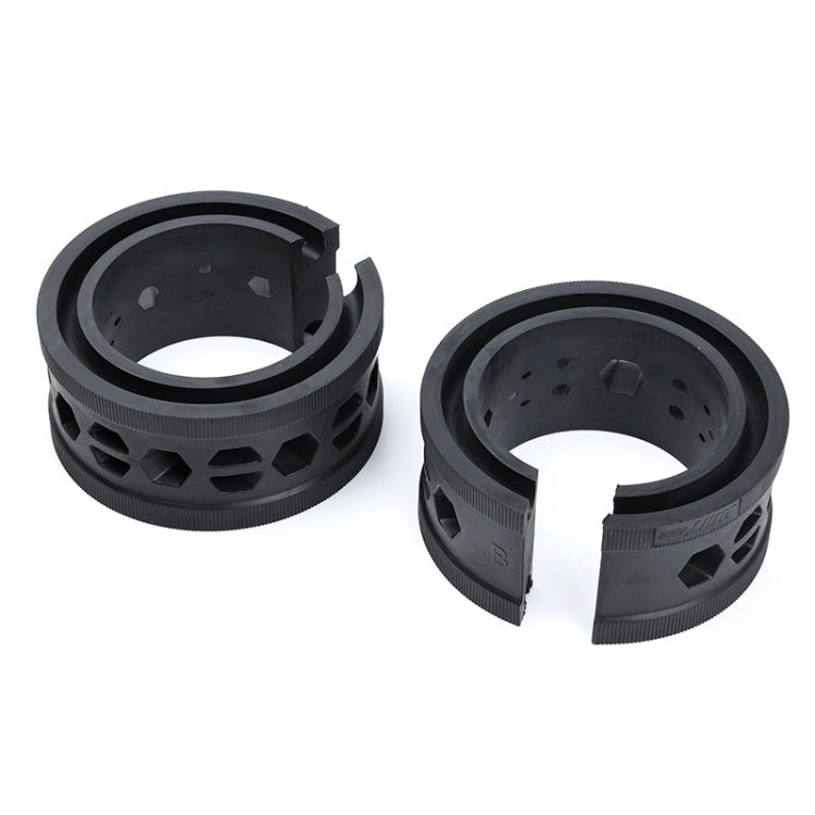 Ammortizzatore a molla in gomma con tampone universale per auto a 19 fori, A+, A, B+, B, C+, C, D, E