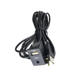 Accessori per la modifica audio della presa AUX + USB modificati per auto Linea di estensione USB da 3,5 mm, AUX+USB