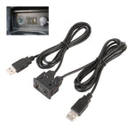 Car Universal Modifica Type-C + Interfaccia USB Ricarica Sedile, Type-C+USB