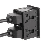 Car Universal Modifica Type-C + Interfaccia USB Ricarica Sedile, Type-C+USB