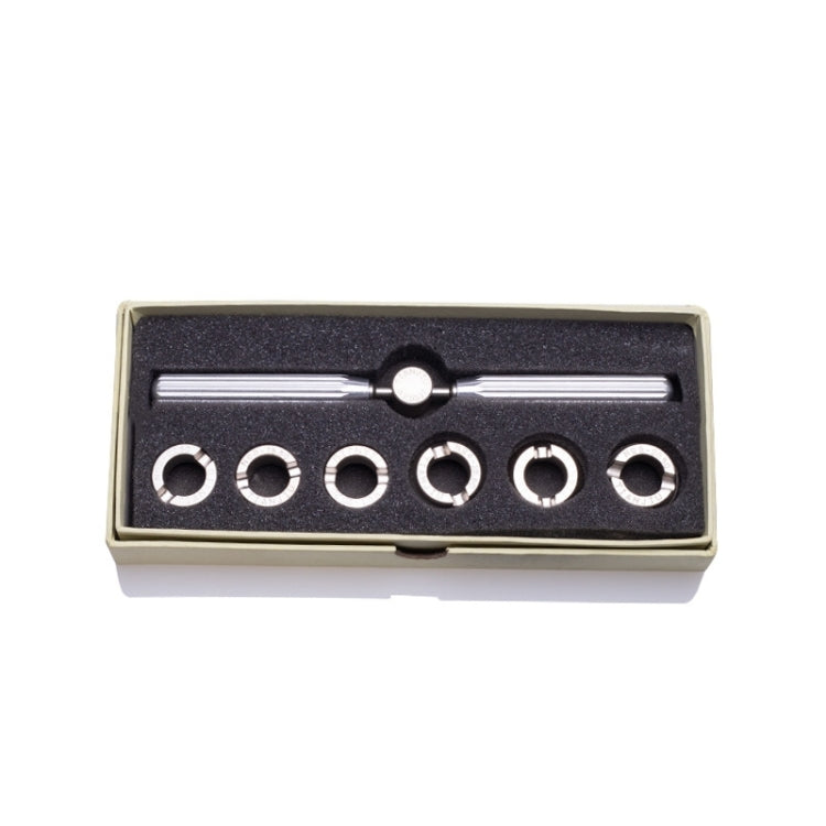Strumento per aprire la cassa dell'orologio Chiave aperta per la rimozione della cover posteriore dell'orologio regolabile, 65mm 2 Claws, Gear Rear Cover, Round Teeth, Square Teeth