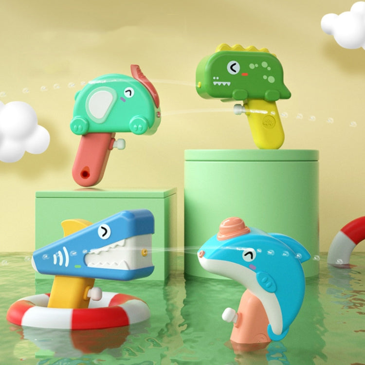 2PCS BY-02 Giocattoli per spruzzi d'acqua di tipo push all'aperto per bambini Giocattoli estivi per acqua in spiaggia al mare, Shark, Dolphin, Elephant, Dinosaur