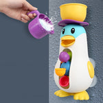 LXB-76 Mulino a vento del pinguino del bagno del bambino che gioca il giocattolo dell'acqua