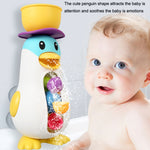LXB-76 Mulino a vento del pinguino del bagno del bambino che gioca il giocattolo dell'acqua