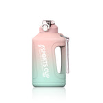 Borraccia sportiva con coppa di paglia a gradiente di grande capacità con scala, 1500ml, 2300ml, 3800ml
