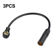 Spina per interruttore antenna audio ISO per bocca femmina DIN per automobile da 3 pezzi, DIN Female Mouth Transfer ISO Female Mouth