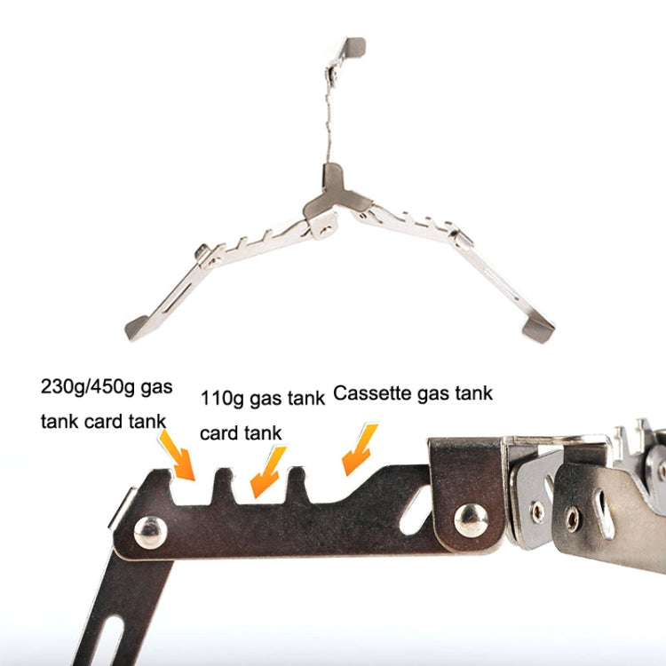 Attrezzi da esterno Serbatoio piatto Serbatoio lungo Staffa stabile triangolare pieghevole in acciaio inossidabile, Folding Bracket