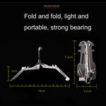 Attrezzi da esterno Serbatoio piatto Serbatoio lungo Staffa stabile triangolare pieghevole in acciaio inossidabile, Folding Bracket