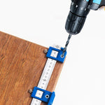 Strumento di aiuto per la lavorazione del legno Maniglia Punzone Localizzatore Apri foro per porta dell'armadio, Semium Aluminum Alloy, Blue Plastic Ordinary, Blue Plastic HD, Black Plastic HD, Blue HD Set, Black HD Set, All Aluminum Alloy