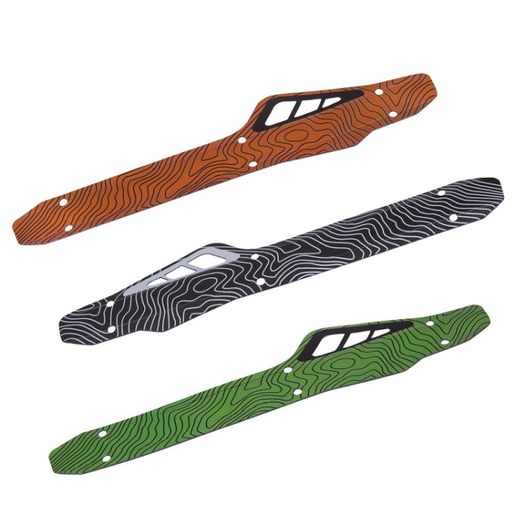 ZTTO 2 PCS Mountain Bike Paracatena in plastica Equipaggiamento da equitazione, Orange, Green, Black