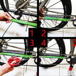 ZTTO 2 PCS Mountain Bike Paracatena in plastica Equipaggiamento da equitazione, Orange, Green, Black