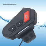 Auricolare interfono Bluetooth impermeabile per casco S21